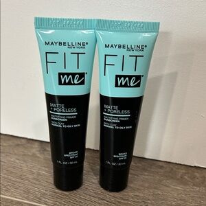 2X Maybelline Fit Me Matte + Poreless Primer